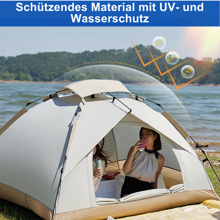 QuickCamp™ - Pop-Up-Zelt 2-4 Personen