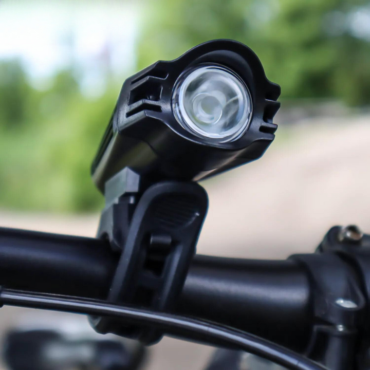 GlowRide™ LED Fahrradlicht Set – USB & Wasserdicht